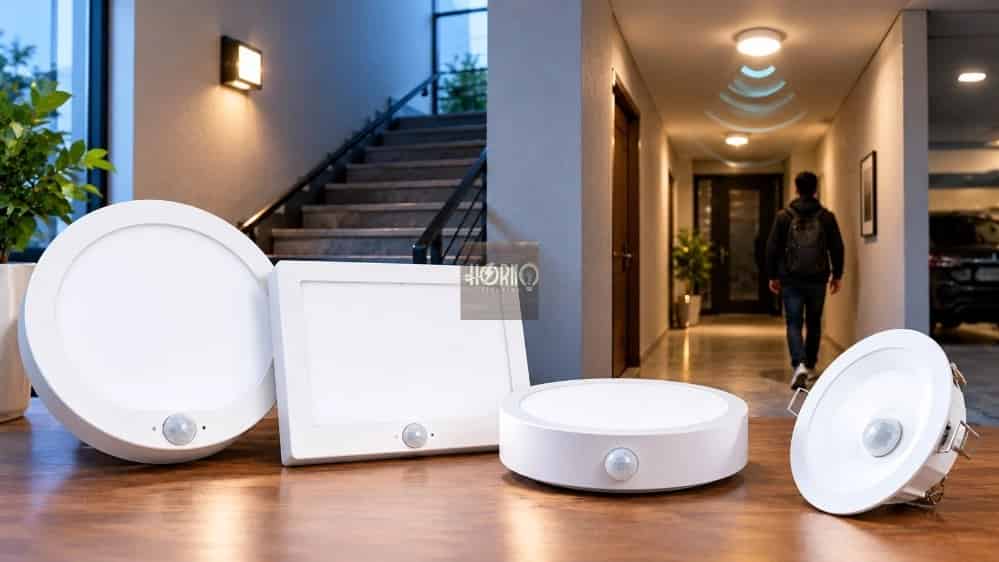 راهنمای خرید چراغ سنسوردار LED؛ انواع، کاربردها و نکات مهم انتخاب